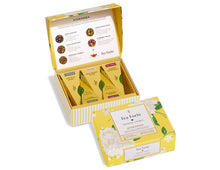 Load image into Gallery viewer, Tea Forte Mini Petite Presentation Box Draper James Hydrangea
