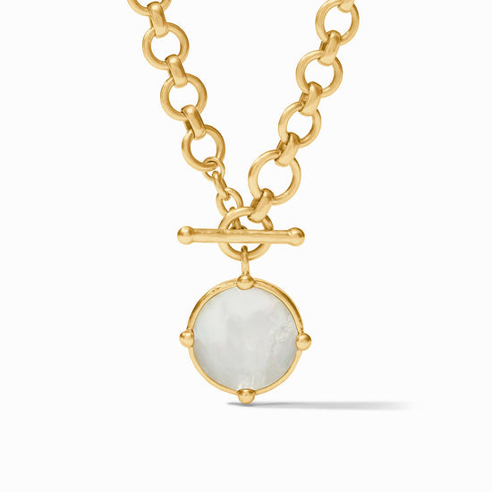 Julie Vos Honeybee Demi Necklace -Mother of Pearl