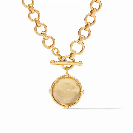 Julie Vos Honeybee Demi Necklace -Iridescent Champagne