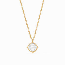 Load image into Gallery viewer, Julie Vos Honeybee Solitaire Necklace -Cubic Zirconia
