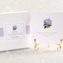 Load image into Gallery viewer, Oversized Verse Cards &amp; Easel -Hydrangea
