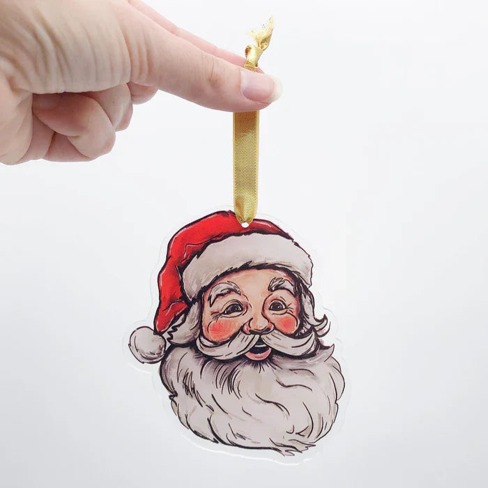 Christmas Santa Ornament