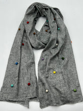 Load image into Gallery viewer, Cashmere Pom Pom Scarves
