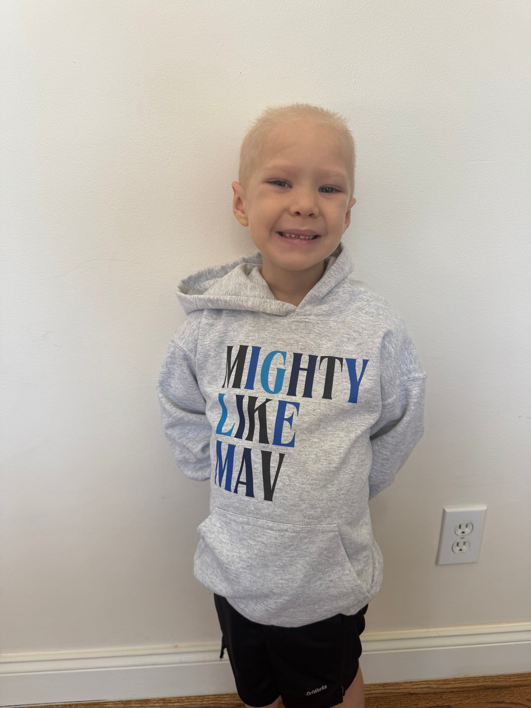 Mighty Like Mav -Youth Hoodie