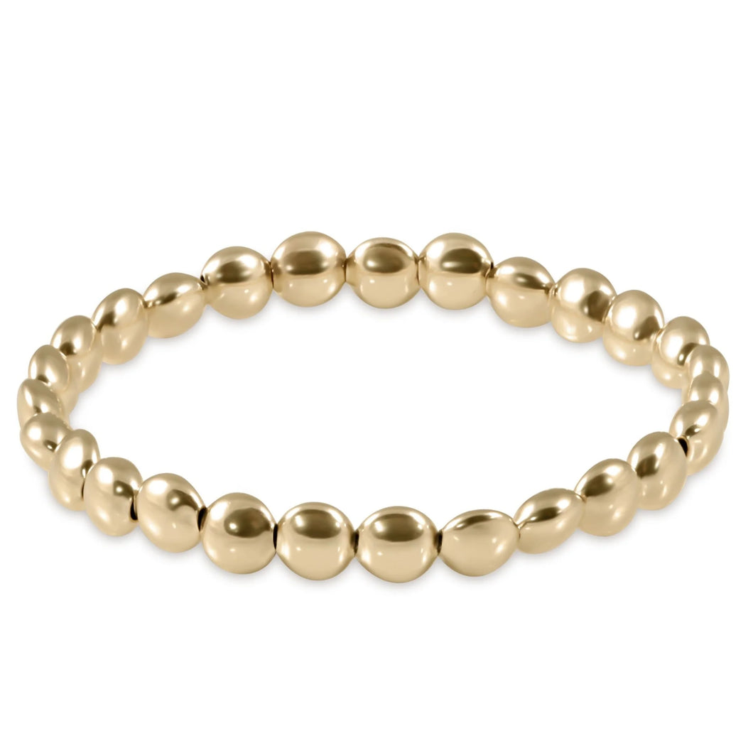 enewton Extends Honesty Gold Bead Bracelet -6mm