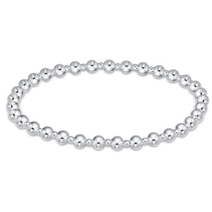 enewton Classic Grateful Bead Bracelet -Sterling -4mm -Sterling