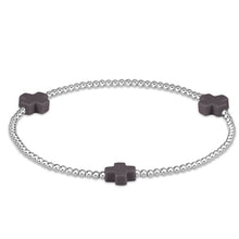 Load image into Gallery viewer, enewton Sterling Signature Cross Bracelets -3mm
