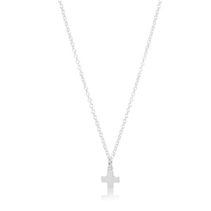 enewton 16" Sterling Necklace -Signature Cross Sterling Charm