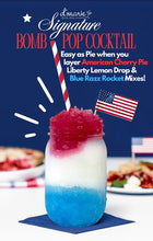 Load image into Gallery viewer, Blue Razz Rocket Cocktail Slush Mix
