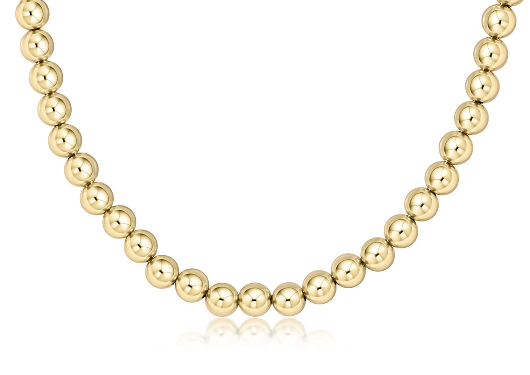 enewton Classic Gold Bead Chokers -7mm