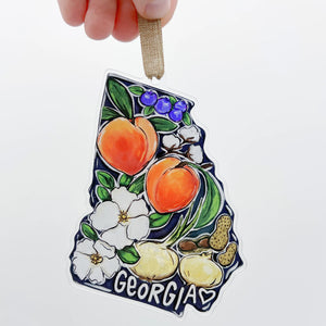 Georgia State Favorites Ornament