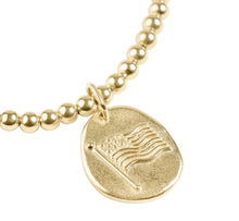 Load image into Gallery viewer, enewton classic gold 3mm bracelet -inspire america gold disc
