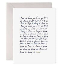 Load image into Gallery viewer, E Frances Everyday Card -Love Is Love
