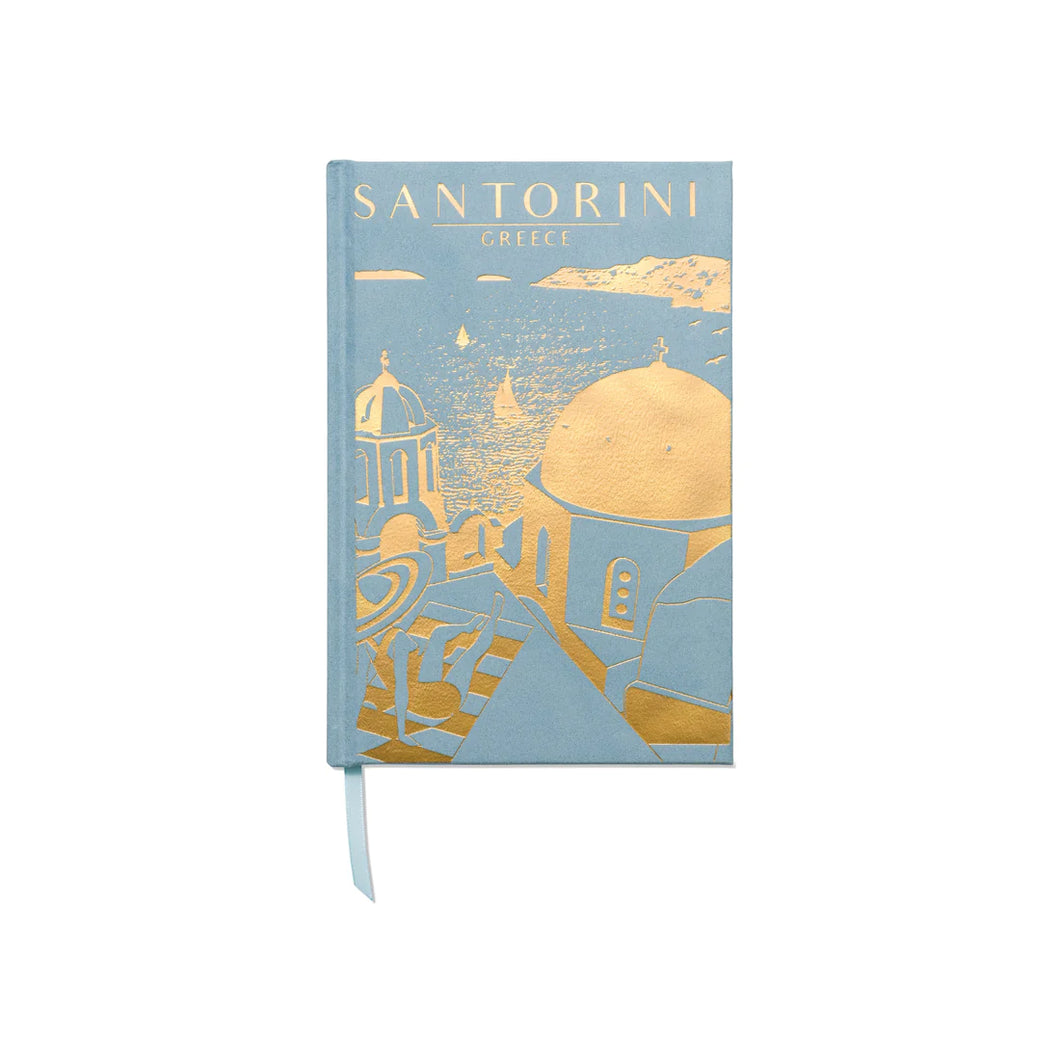 Suede Cloth Journal -Santorini