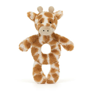 Baby Jellycat Bashful Giraffe Ring Rattle