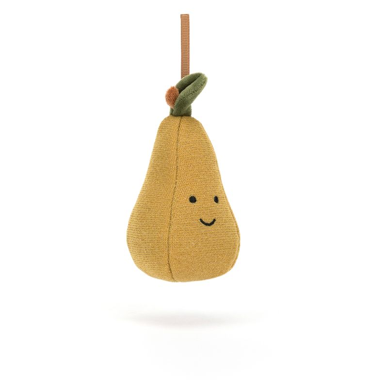 Jellycat Ornament -Festive Folly Pear