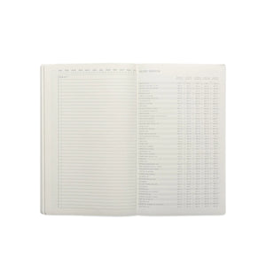 Standard Issue Tall Notebook No. 17 -Blue