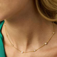 Load image into Gallery viewer, Julie Vos Jolie Delicate Station Necklace
