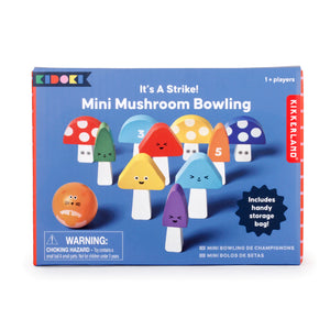 It's a Strike Mini Mushroom Bowling