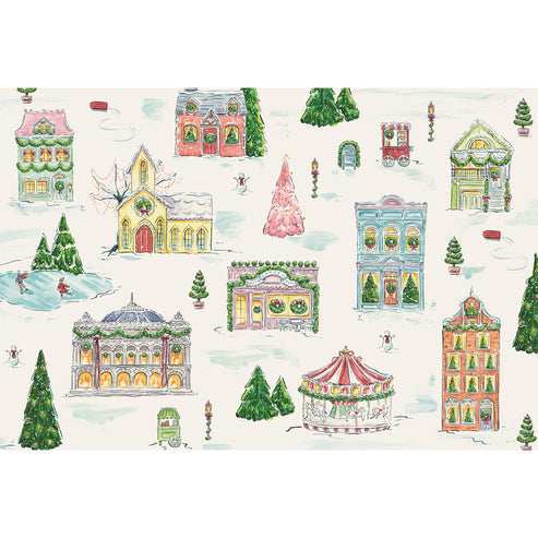 H&C Paper Placemats -Home for the Holidays