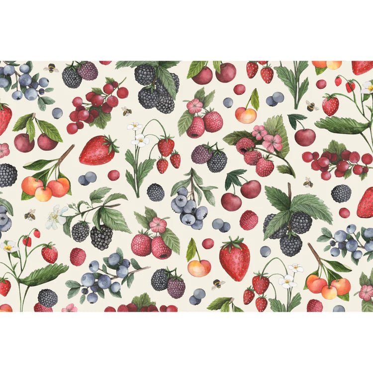H&C Paper Placemats -Wild Berry