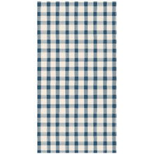 Load image into Gallery viewer, H&amp;C Guest Napkins -Navy Painted Check
