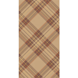 H&C Guest Towel Napkins -Autumn Plaid