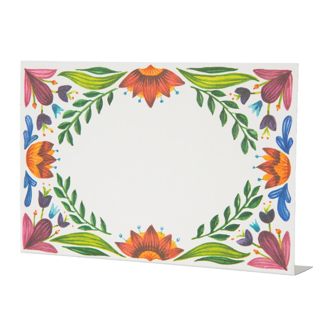 H&C Place Card -Fiesta Floral