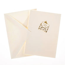 Load image into Gallery viewer, Graphique Boxed Notecards -Gold Foil Embossed Thank You
