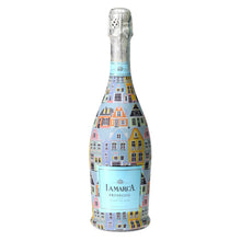 Load image into Gallery viewer, Blue Row Houses Prosecco Bottle Wrap
