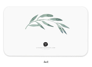 E Frances Little Notes -Olive Branch