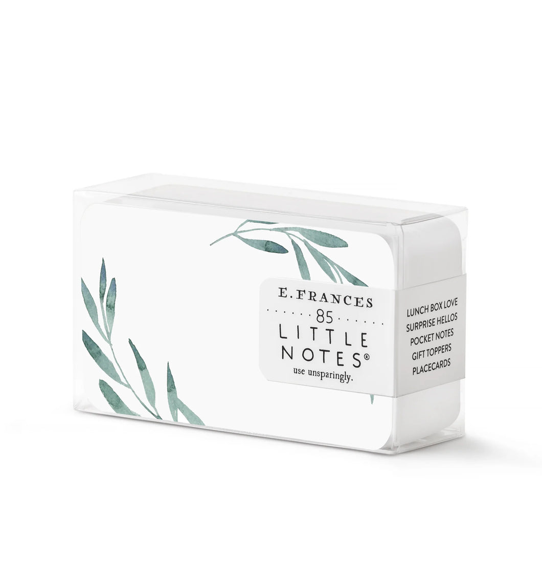 E Frances Little Notes -Olive Branch