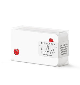 E Frances Little Notes -Ladybugs