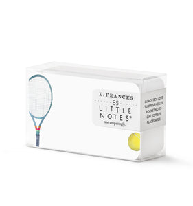 E Frances Little Notes -Tennis