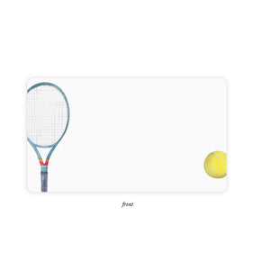 E Frances Little Notes -Tennis