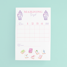 Load image into Gallery viewer, Mahjong Scorecard Pad -Taylor Tiles
