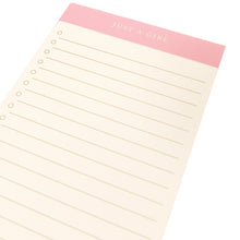 Load image into Gallery viewer, Graphique List Pad -Just a Girl
