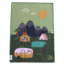 Load image into Gallery viewer, Reversible Microfiber Hand Towel -Rolling &amp; Roaming
