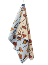 Load image into Gallery viewer, Reversible Microfiber Hand Towel -Fresh Picked
