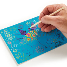 Load image into Gallery viewer, Mighty Dinosaurs Scratch Magic: Scratch &amp; Sparkle Art Kit
