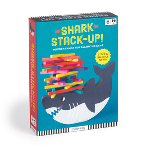 Wooden Balancing Game -Shark Stack-Up!