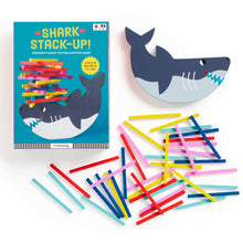 Load image into Gallery viewer, Wooden Balancing Game -Shark Stack-Up!
