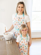 Load image into Gallery viewer, Holiday Aprons -Gingerbread Dreams
