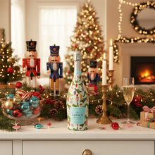 Load image into Gallery viewer, Merry Little Ornaments Prosecco Bottle Wrap
