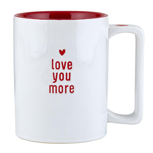 Square Handle Coffee Mug -Love You More