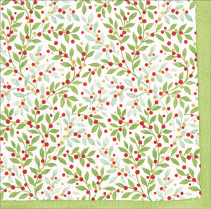 Cocktail Napkins -Twining Greenery