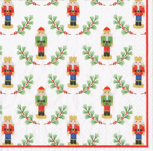 Cocktail Napkins -Little Nutcracker