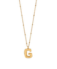 Load image into Gallery viewer, Balloon Initial Pendant Necklace
