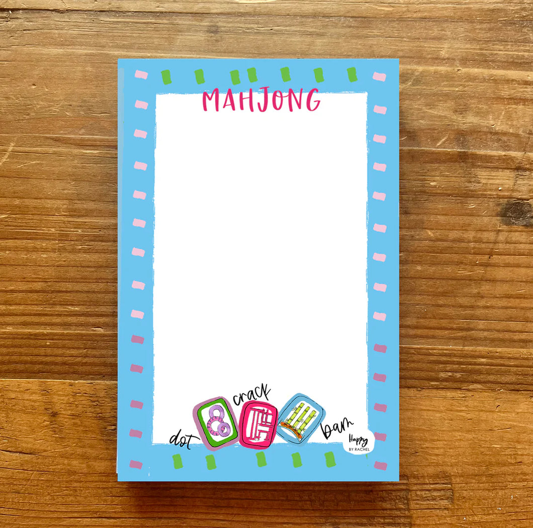 Mahjong Chunky Notepad – Mint Juleps Shop