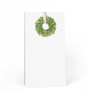 E Frances Notepad -Long Wreath